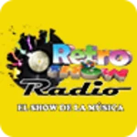 retro show radio android application logo